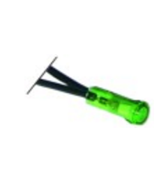 Lámpara de señalización ø 6mm 230v verde horeca select