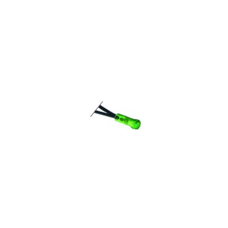 Lámpara de señalización ø 6mm 230v verde horeca select Lámpara de señalización ø 6mm 230v verde horeca select