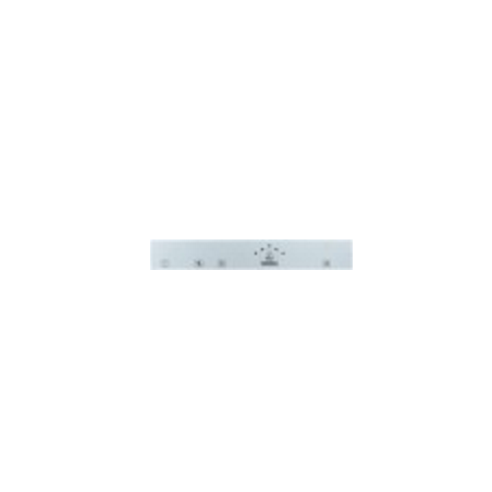 Membrana de teclado para lavavajillas gris l 409mm an 57mm horeca