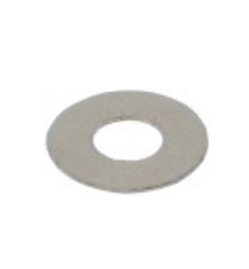 Junta plana papel d1 ø 24mm d2 ø 10,5mm espesor 1mm
