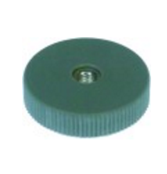 Tuerca moleteada rosca m6 h 10mm ø 43mm