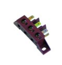 Borne de conexión 3 polos máx. 40a máx. 400v