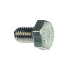 Tornillo de cabeza hexagonal rosca m10 rosca l 16mm inox