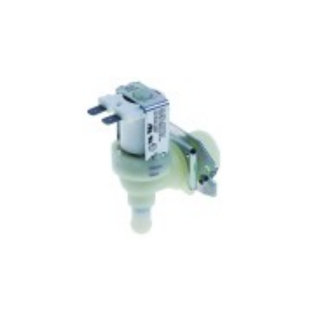 Válvula magnética simple acodado 220-240vac