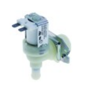 Válvula magnética simple acodado 220-240vac