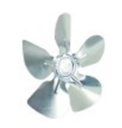Rodete ventilador aspirante ø 230mm fijación asta 25,4mm
