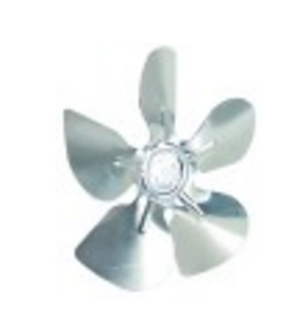 Rodete ventilador aspirante ø 230mm fijación asta 25,4mm