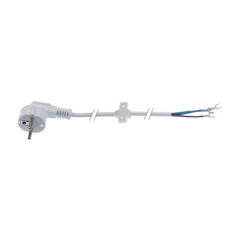 Cable de conexión par aparatos cee7/7 tipo e+f 3 polos 16a 2,2m