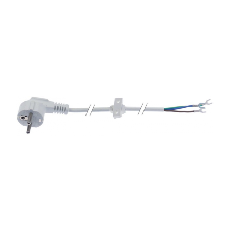 Cable de conexión par aparatos cee7/7 tipo e+f 3 polos 16a 2,2m