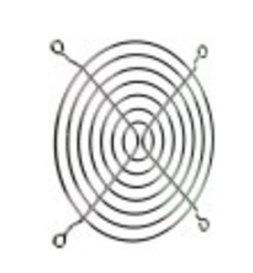Rejilla de protección ø 115mm distancia de sujeción 105mm