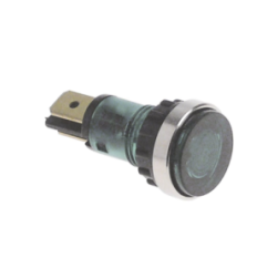 Lámpara de señalización ø 12mm verde 400v