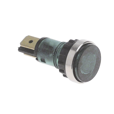 Lámpara de señalización ø 12mm verde 400v