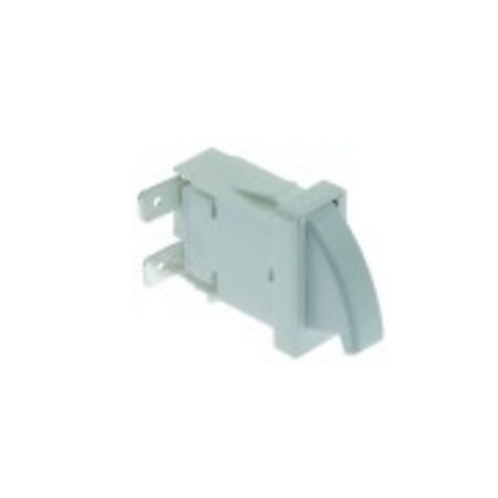 Microinterruptor con tecla 250v 1no empalme conector faston 6,3mm