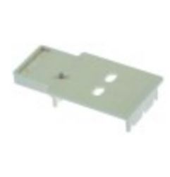 Tapa de caja an 40mm p 18mm plástico ue 1 pzs