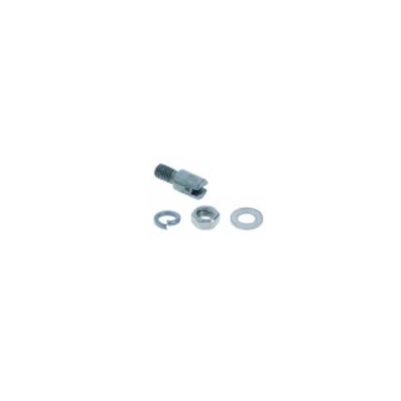 Perno para bisagra ø 7mm l 17mm rosca m4 Perno para bisagra ø 7mm l 17mm rosca m4