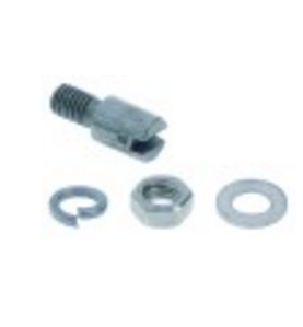 Perno para bisagra ø 7mm l 17mm rosca m4