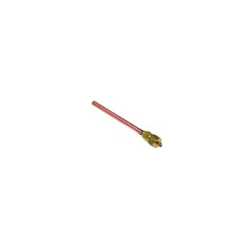 Válvula schrader completo empalme 1/4"sae ø 6mm l 120mm