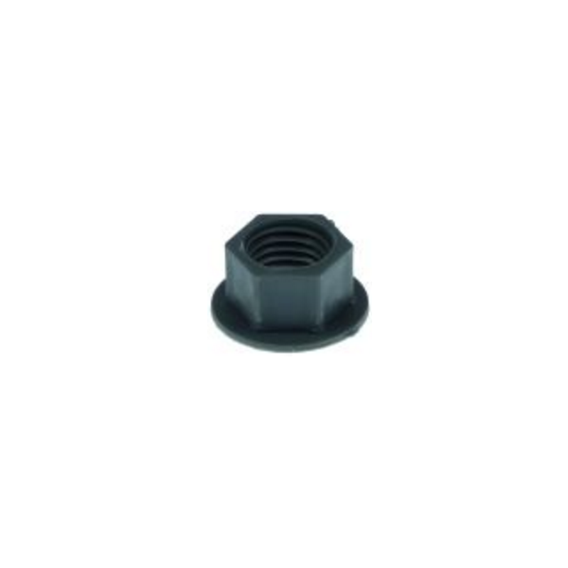 Tuerca para tubo de desagüe rosca m20 h 18mm ec 26 plástico Tuerca para tubo de desagüe rosca m20 h 18mm ec 26 plástico