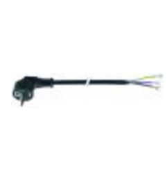 Cable de conexión cee7/7 tipo e+f 3 polos contactos p+n+t
