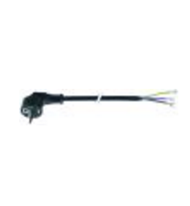 Cable de conexión cee7/7 tipo e+f 3 polos contactos p+n+t