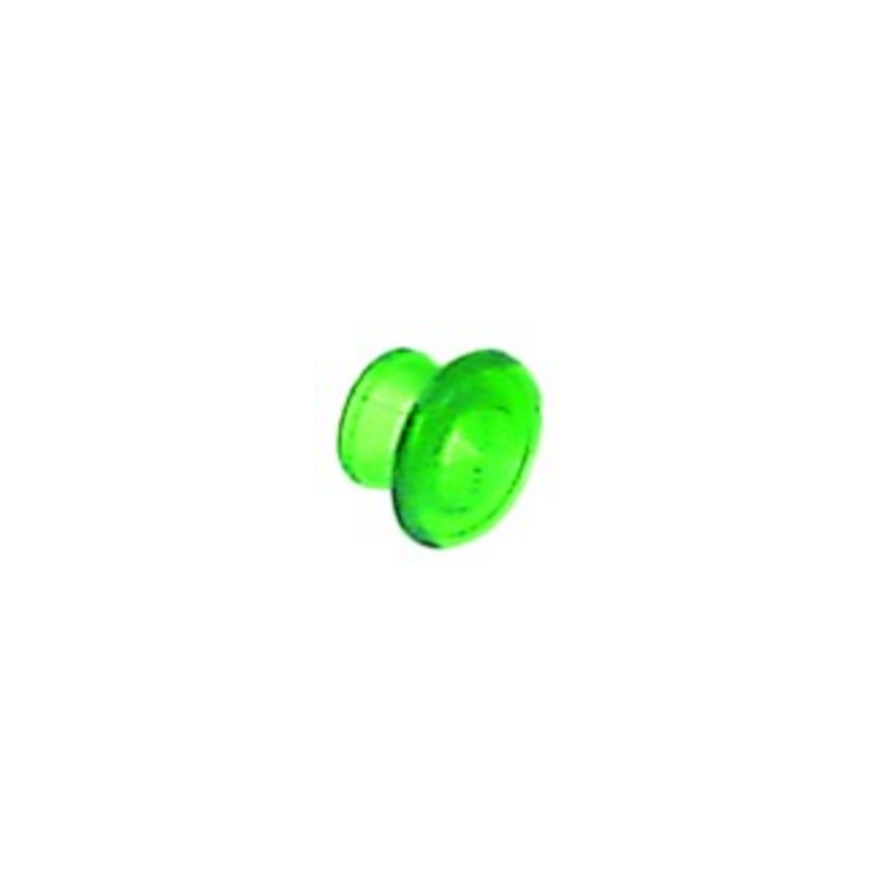 Casquillo para lámpara de señalización verde
