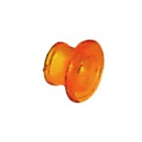 Casquillo para lámpara de señalización amarillo