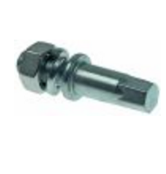 Perno para bisagra de puerta batiente ø 7mm l 19mm