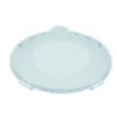 Cubierta para lámpara plástico ø 62mm claro ue 1 pzs