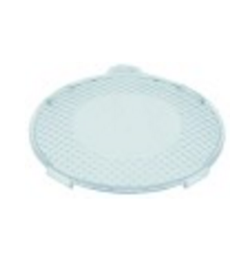 Cubierta para lámpara plástico ø 62mm claro ue 1 pzs