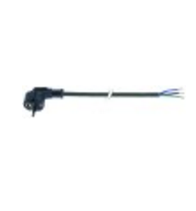 Cable de conexión par aparatos cee7/7 tipo e+f 3 polos
