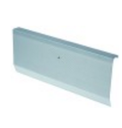 Deflector l 304mm an 25mm h 125mm aluminio ue 1 pzs