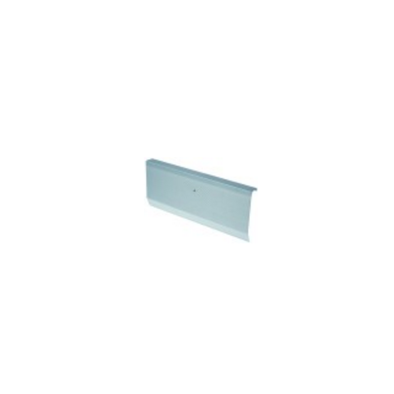 Deflector l 304mm an 25mm h 125mm aluminio ue 1 pzs