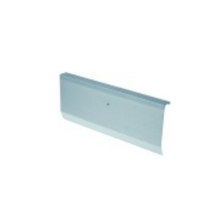 Deflector l 304mm an 25mm h 125mm aluminio ue 1 pzs