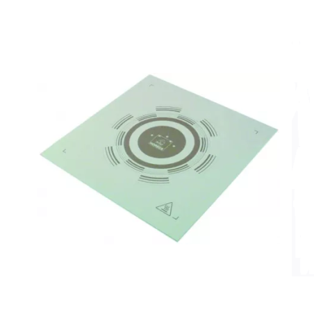 Placa cerámica l 330mm an 335mm para microondas horeca