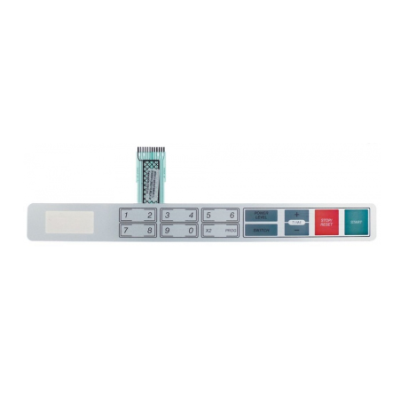 Teclado de membrana microondas tazas 18 l 386mm an 42mm galanz, horeca-select