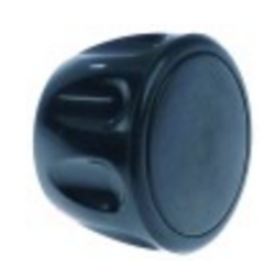 Manilla rosca m10 asidero ø 66mm h 51mm negro