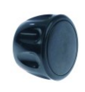 Manilla rosca m10 asidero ø 66mm h 51mm negro