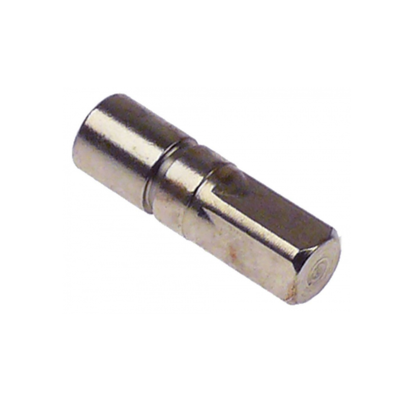 Arbol l 48mm cuadrado rosca m8x1,25 para exprimidor horeca Arbol l 48mm cuadrado rosca m8x1,25 para exprimidor horeca