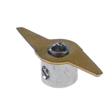 Cuchilla ø 39mm agujero ø 4mm h 12mm