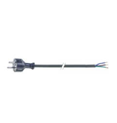 Cable de conexión cee7/7 tipo e+f 3 polos 16a máx. 230v