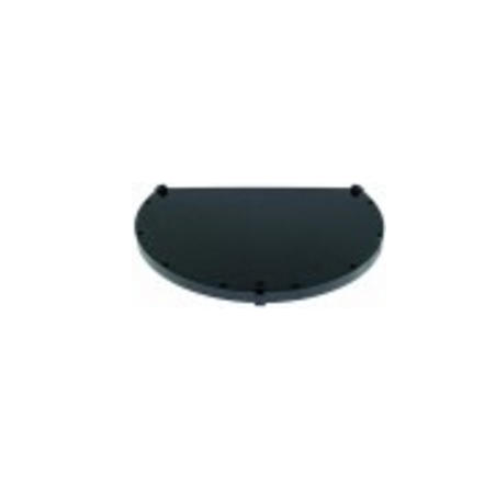 Tapa para vitrina negro an 474mm p 364mm h 24mm