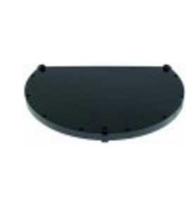 Tapa para vitrina negro an 474mm p 364mm h 24mm