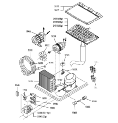 Tapa evaporador fabricador hielo