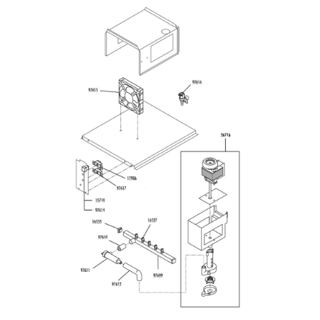 Motor ventilador cb134