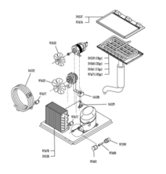 Filtro condensador fabricador hielo