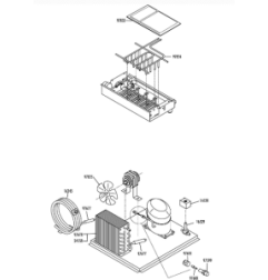 Turbina motor imf80 fabricador hielo