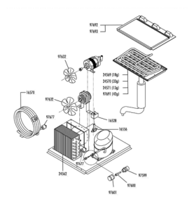 Tapa evaporador cb1265 fabricador