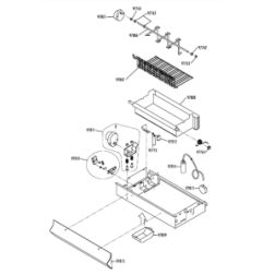 Muelle cuba hielo imf80 fabricador