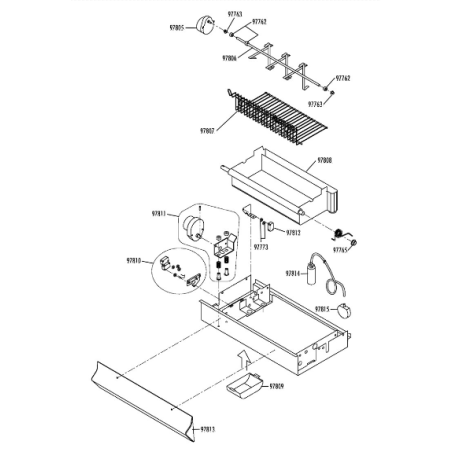 Muelle cuba hielo imf80 fabricador