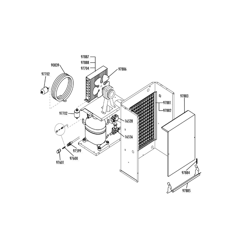 Muelle tapa basculante vm350 fabricador